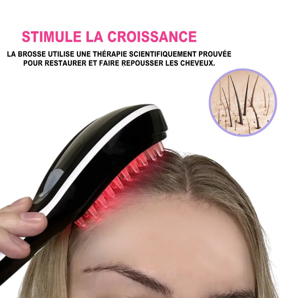 La Brosse de Massage Ultime 4 en 1 + Huile Rosemarie OFFERT 🎁