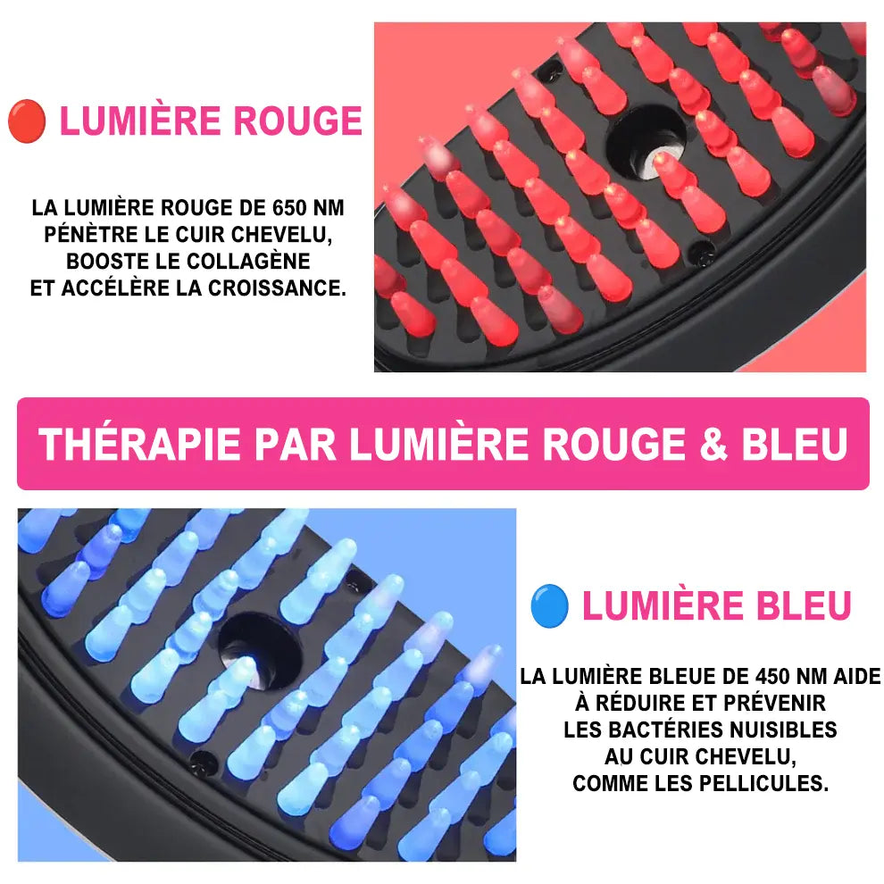 La Brosse de Massage Ultime 4 en 1 + Huile Rosemarie OFFERT 🎁