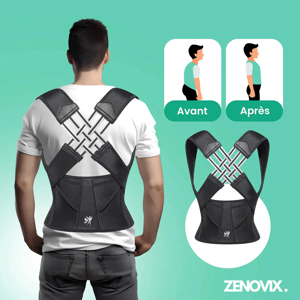 Zenovix™ Posture Pour Dos